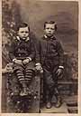 Solomon Burke Kunkel and his older brother, Edward Wallace Kunkel.