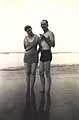 Day at the beach Oct 14, 1938